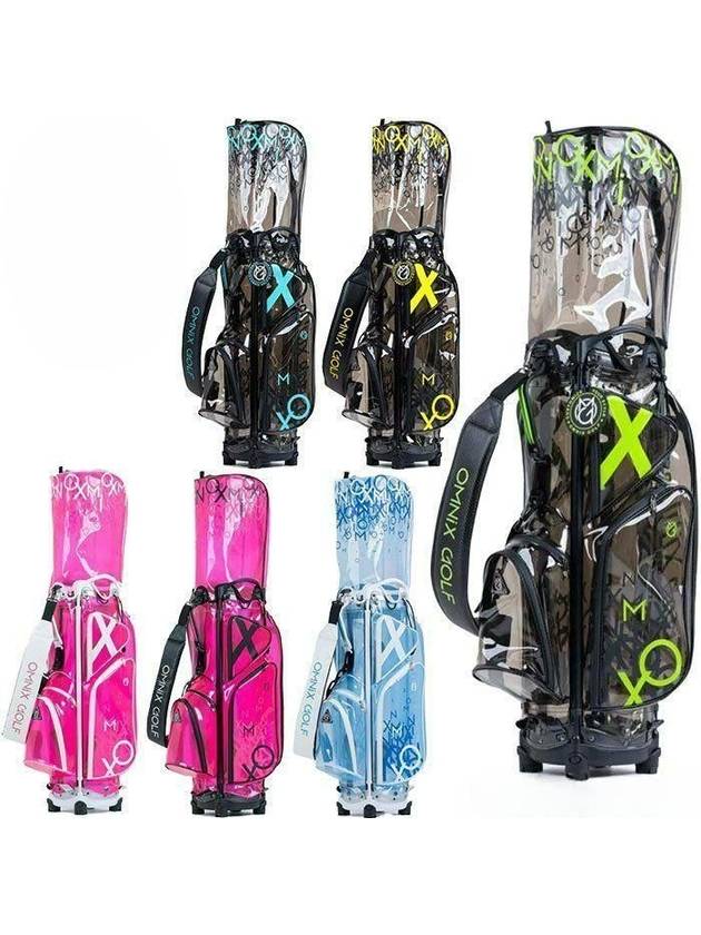 Omnix Golf 옴닉스 골프 2025년 모델 투명한 카트 캐디백 TR202310