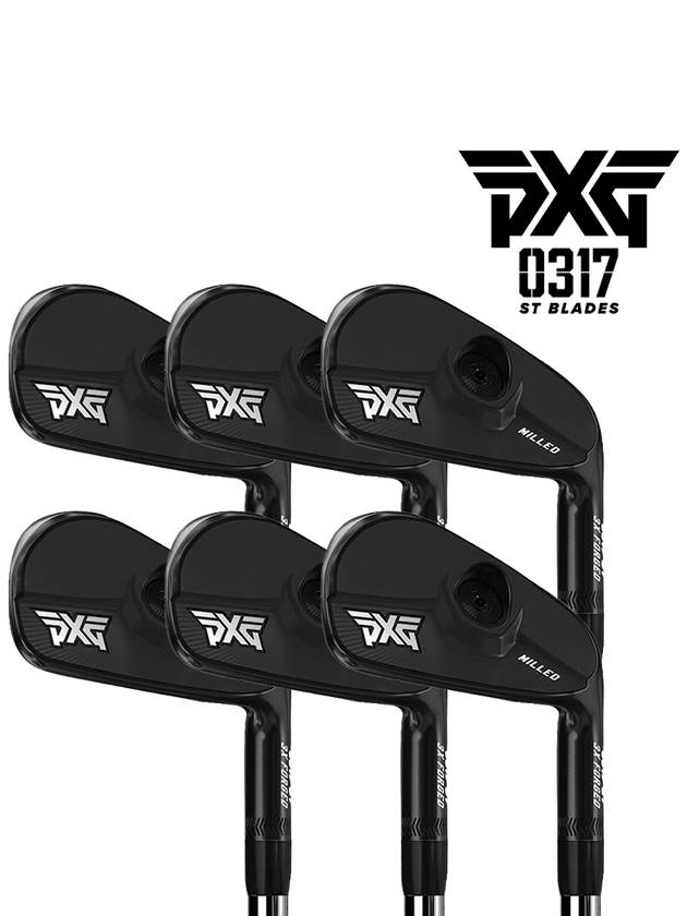 PXG 아이언 0317 ST 블랙 6세트 IRONS