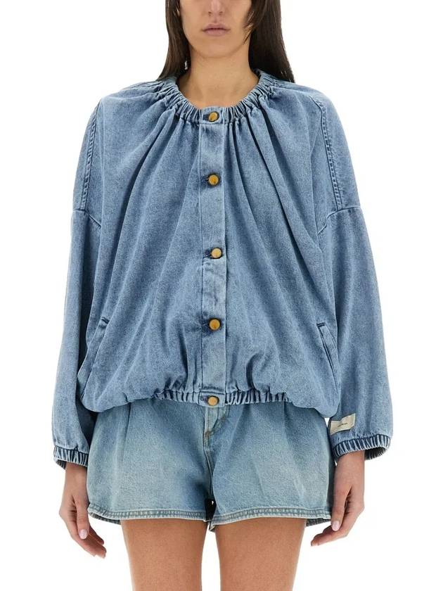 알리시 릴렉스핏 버튼업 재킷 205907_P5046BB