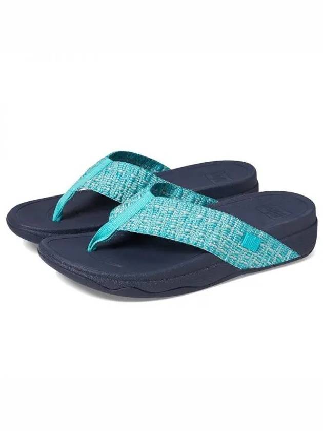4166492 FitFlop Surfa Geo Webbing Toe Post Sandals