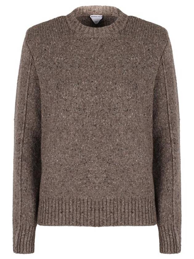보테가베네타 크루넥 니트탑 그레이