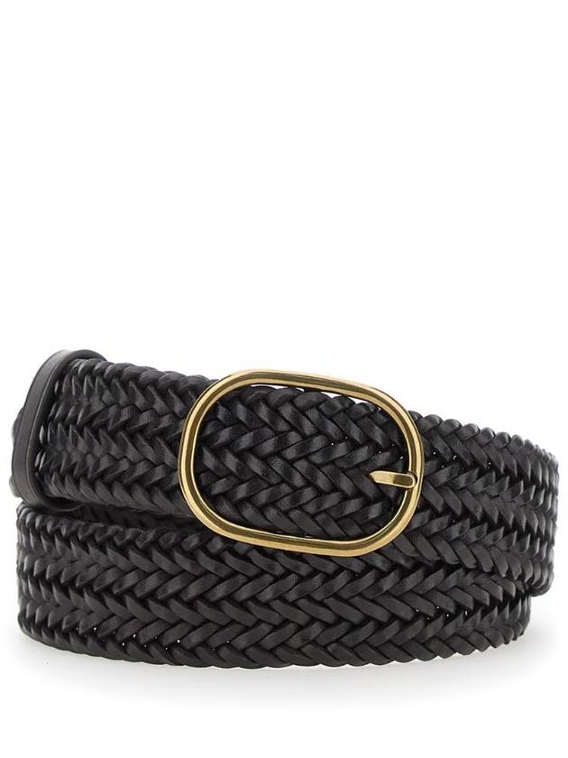 드래곤디퓨전 4cm 14PLY BRASS OVAL BUCKLE 6040DARKBROWN