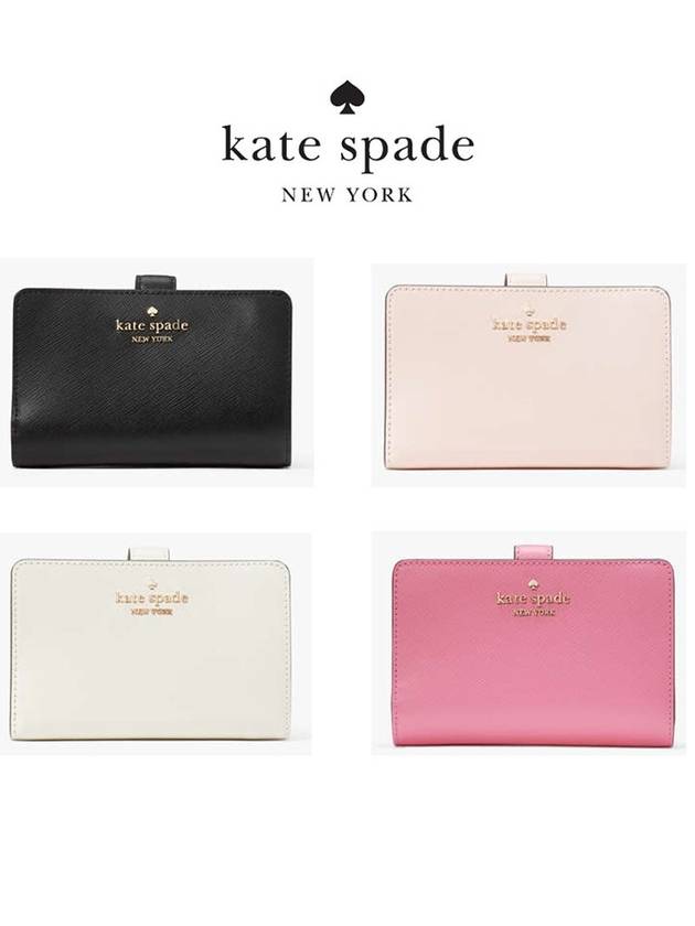 케이트스페이드 매디슨 미디엄 컴팩트 2단 지갑 KC580