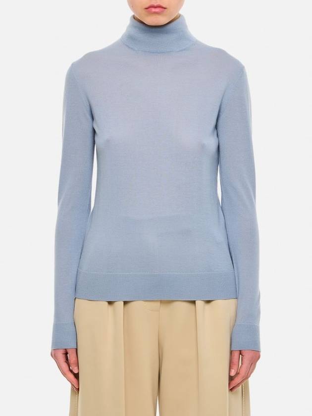 Ralph Lauren Collection Cashmere Turtleneck Sweater Sky