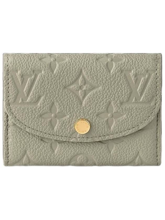 루이비통 로잘리 코인 퍼스 모노그램 아니에르 그린 M25809