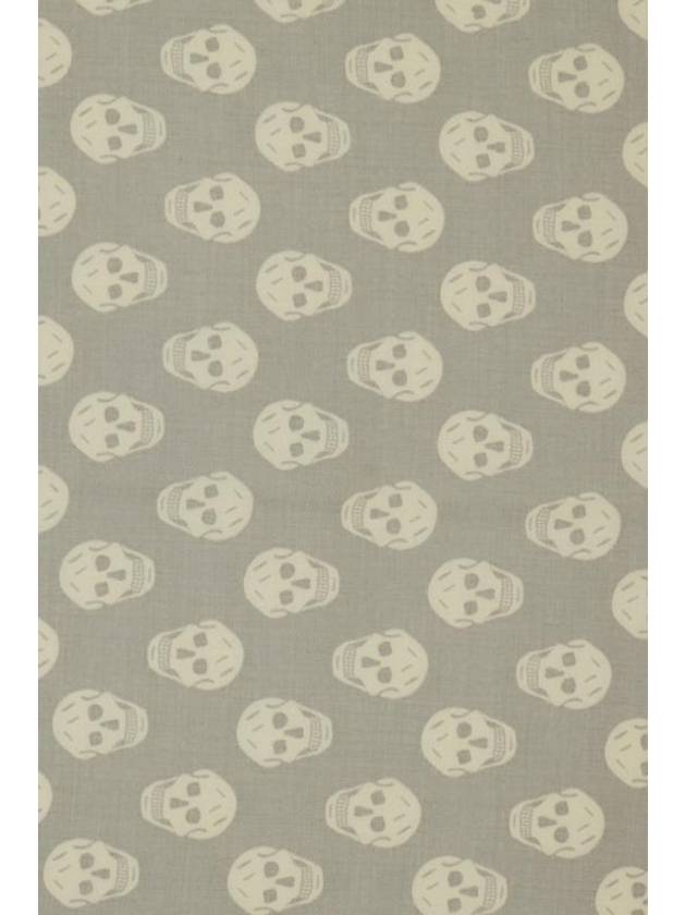 23FW 알렉산더 맥퀸 머플러  스카프 5909343222Q 1778 DUST IVORY