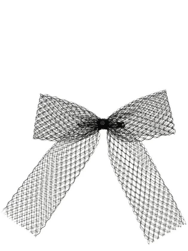 메종 미셸 아야 보우 헤어클립 2472002001_BLACK