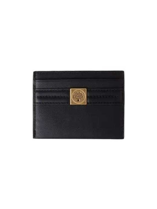 멀버리 마이크로 클래식 그레인 트리 카드 케이스 슬립 블랙 Mulberry Micro Classic Grain Tree Card Case Slip Black