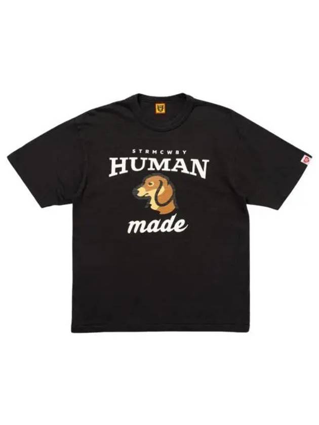 휴먼 메이드 그래픽 티셔츠 6 블랙 Human Made Graphic T Shirt 6 Black