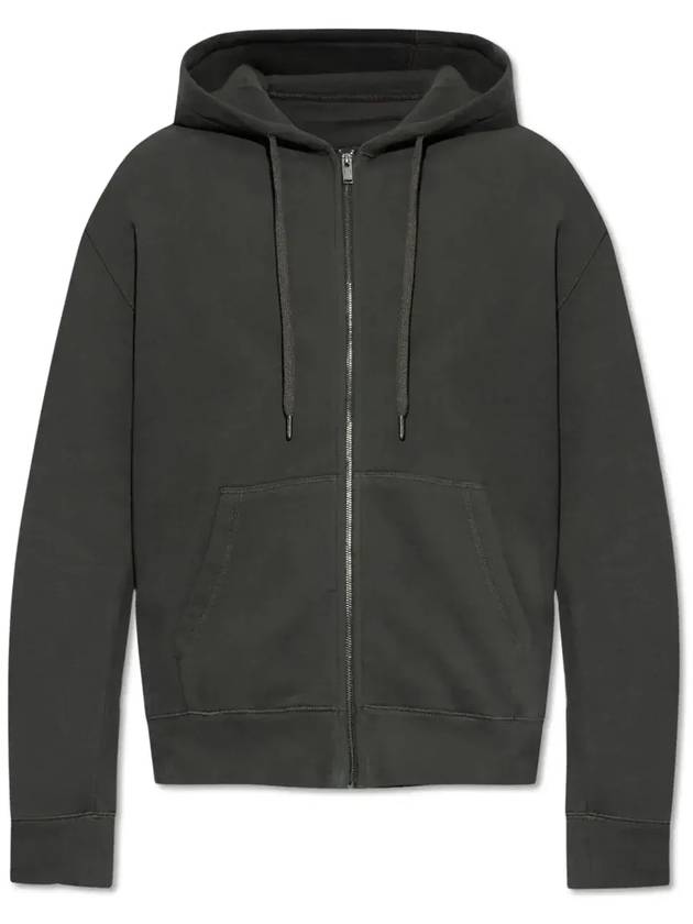 Zadig & Voltaire Sacha 지퍼 스웨트셔츠 JMSS012880_CARBONE