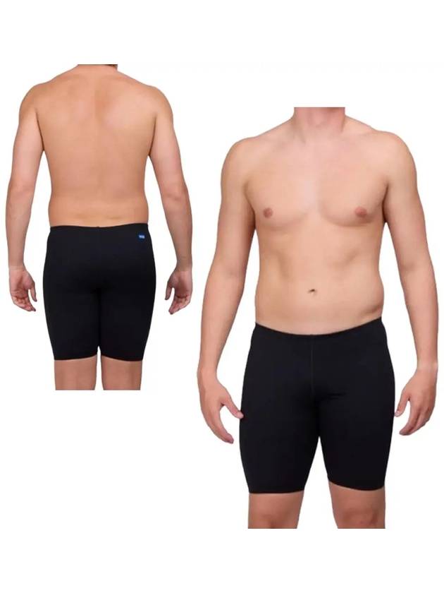 졸린 수영복 솔리드 재머 팬티 바지 블랙