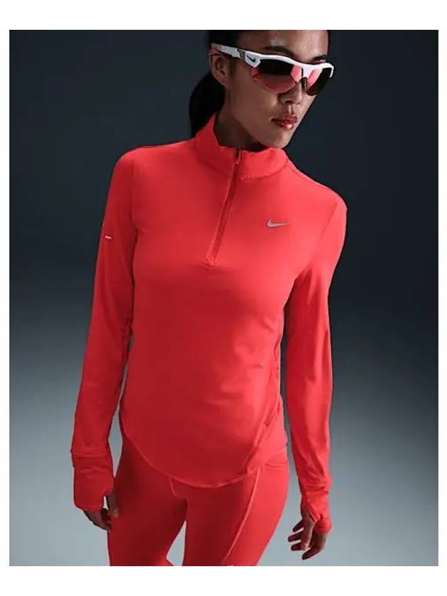 일본 나이키 스위프트 우먼 드라이핏 UV 1 4집업 러닝 탑 HQ0500 696