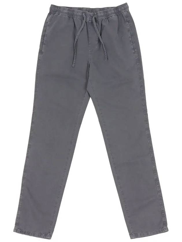 스트링 면혼방 루즈핏 밴딩 팬츠 PT155