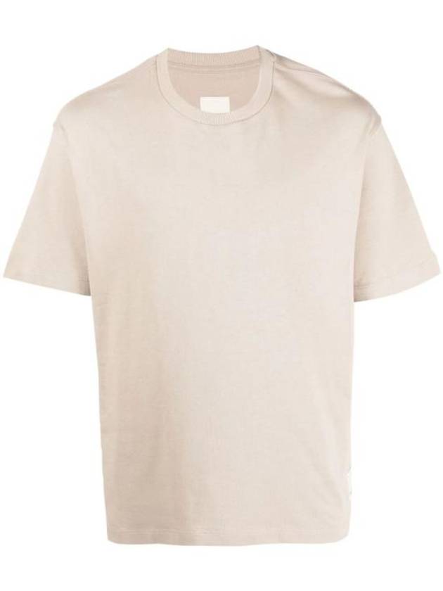 24SS 엠포리오 아르마니 반팔 티셔츠 8N1TE6 1JUFZ 01K0 BEIGE LABEL