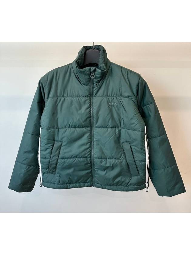 아디다스 패딩 자켓 HK5254 다크 그린 WOMENS UK10