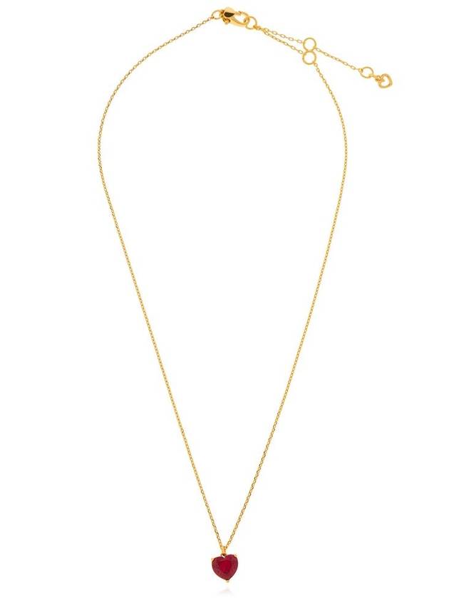 케이트 스페이드 마이 러브 7월 하트 펜던트 목걸이