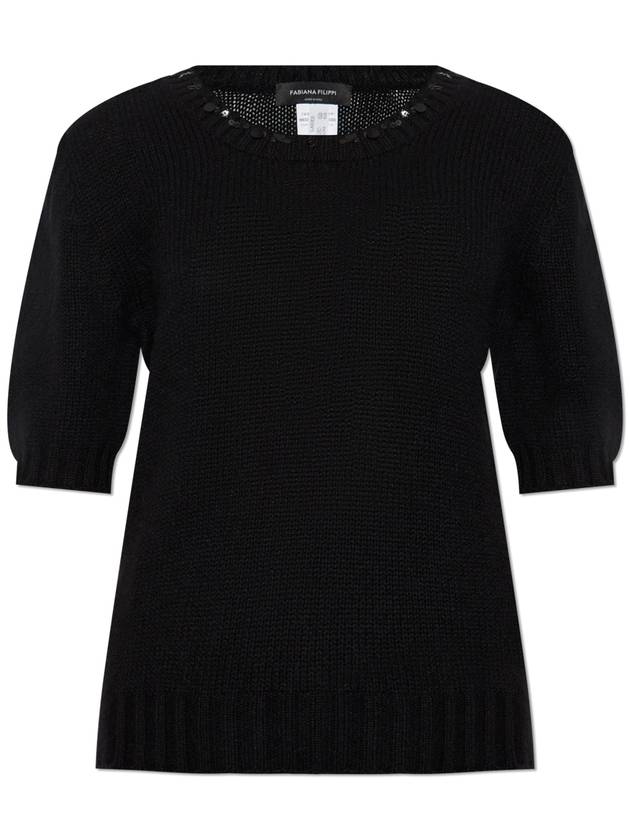 Fabiana Filippi Cashmere Sweater Women's Black