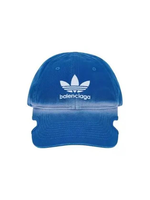 발렌시아가 x 아디다스 캡 블루 Balenciaga x Adidas Cap Blue