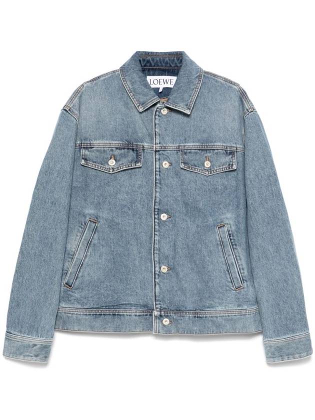 로에베 남성 DENIM HOODED 자켓 H526Y02WA45100