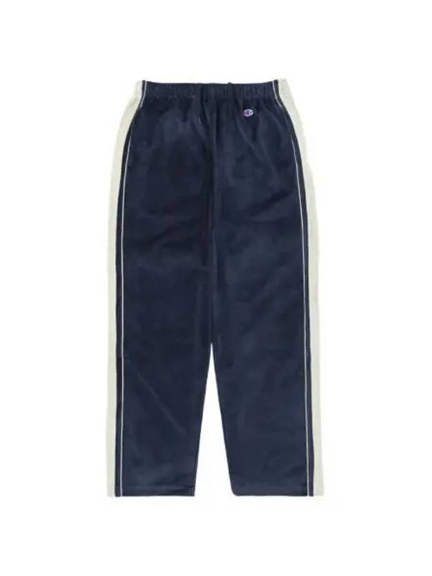 챔피온 x 디스이즈네버댓 벨벳 트랙 팬츠 네이비 Champion x Thisisneverthat Velour Track Pants Navy