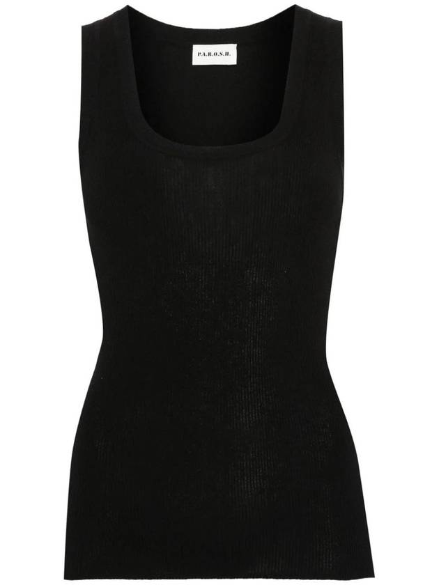P. A.R. O.S. H. Fine-ribbed tank top
