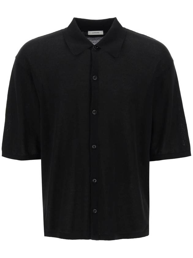 Short Sleeved Knit Shirt For