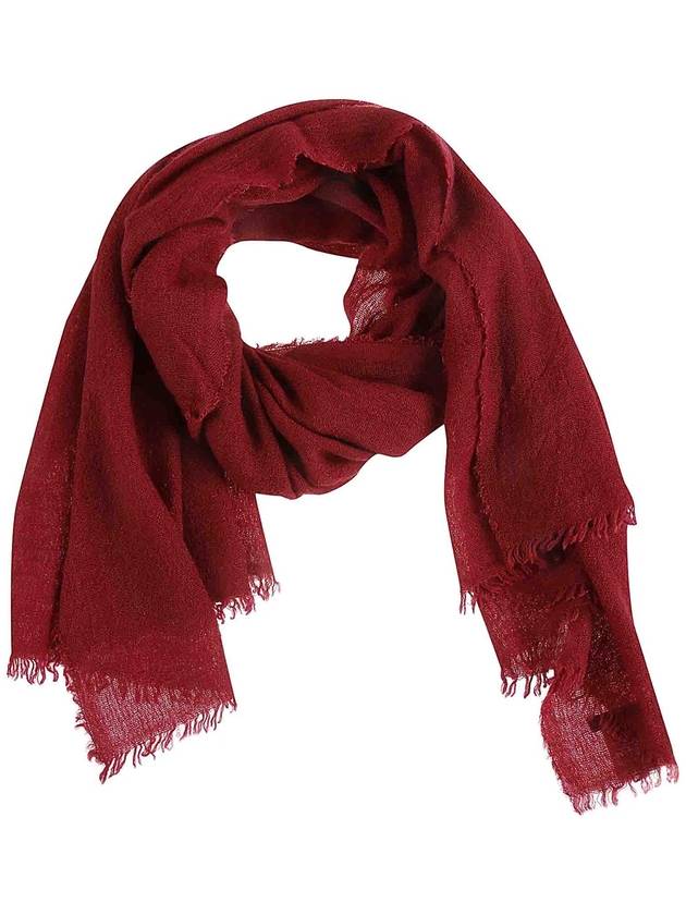 Faliero Sarti Wool scarf and fringes