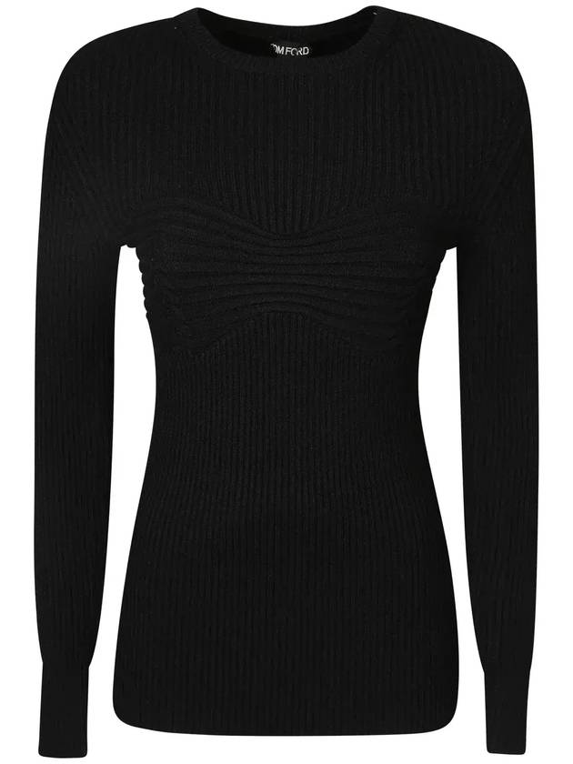 Tom Ford 크루넥 골지 니트 스웨터 MAK1052YAX310_LB999