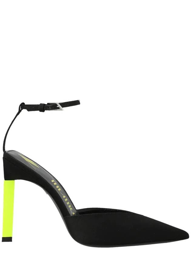 The Attico Perine 콘트라스트 힐 포인티드 토 펌프스 231WS413V015_468