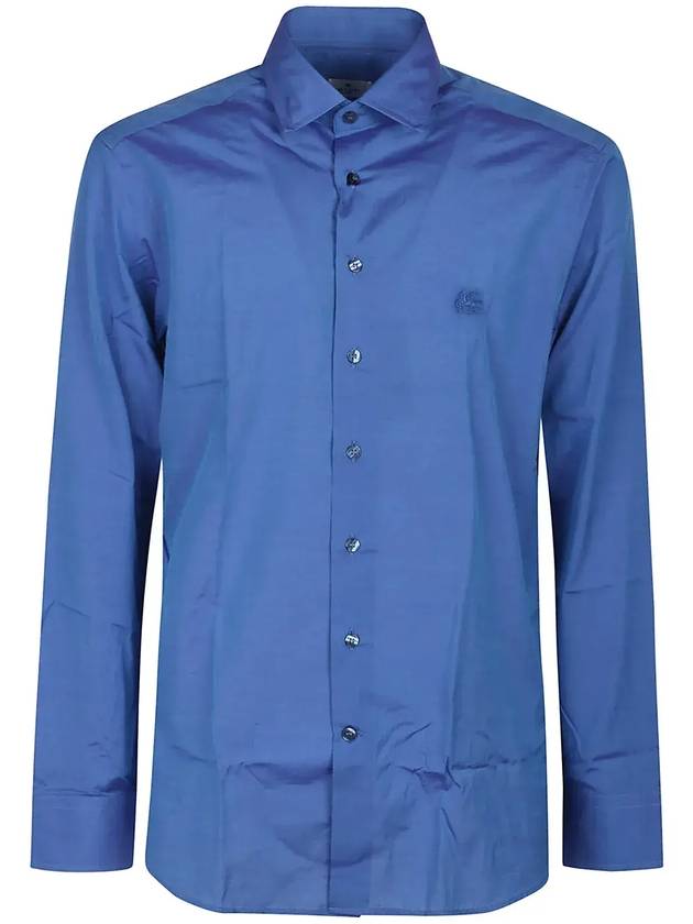 Etro 로고 자수 긴팔 셔츠 MRIB000299TU5D_0B0959