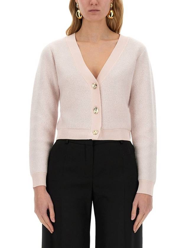 니나리치 모헤어 니트 카디건 스웨터