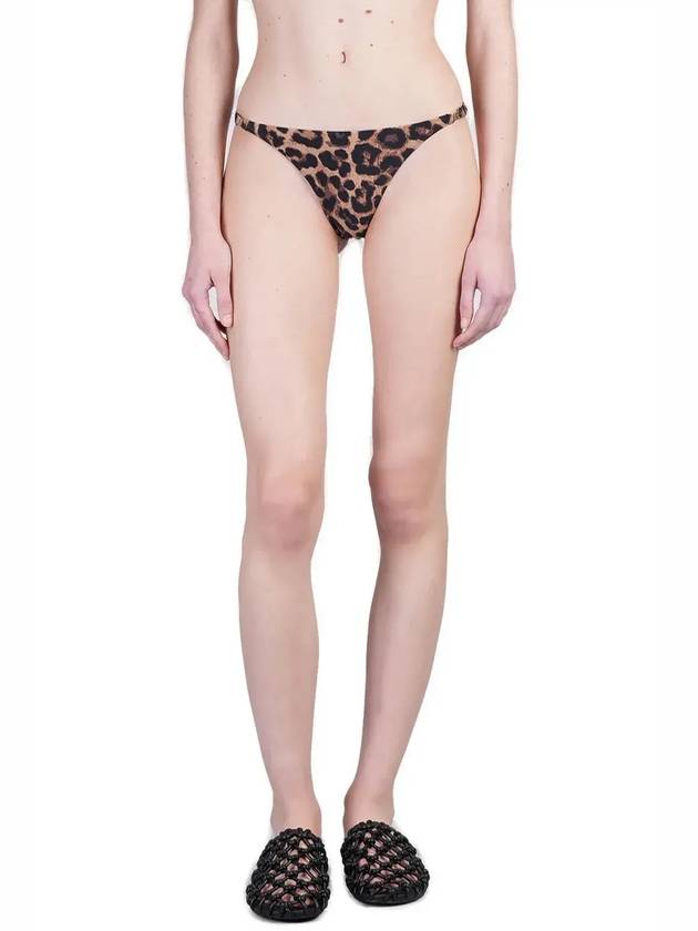 Anine Bing 레오파드 프린트 로우라이즈 비키니 바텀 A1110968_MTL59