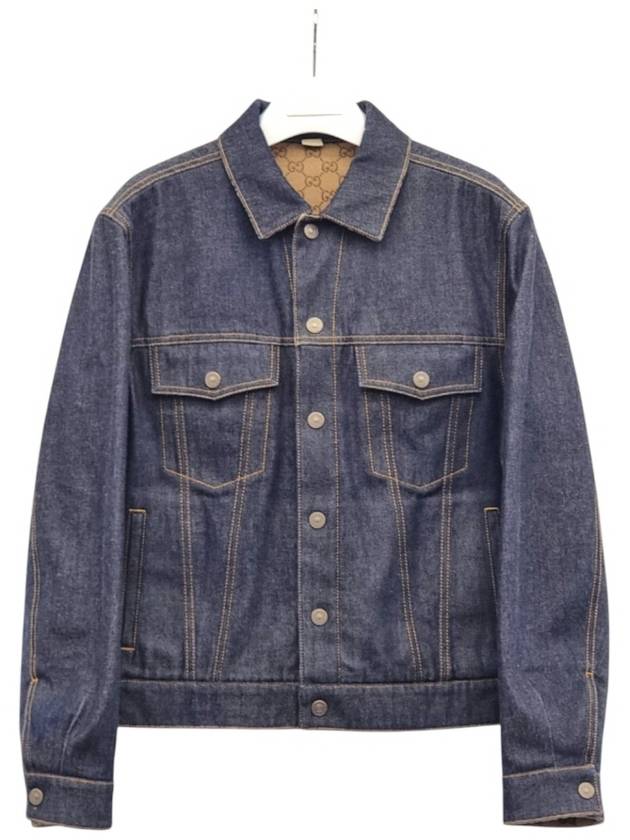 48 구찌 GG 리버시블 데님 자켓 GUB031008