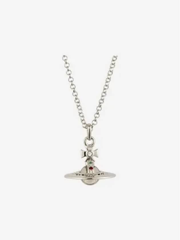 비비안 웨스트우드 뉴 쁘띠 오브 펜던트 실버 Vivienne Westwood New Petite Orb Pendant Silver
