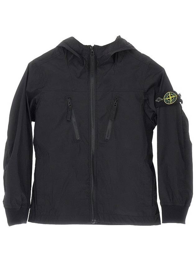 STONE ISLAND Windbreaker jacket with logo badge
