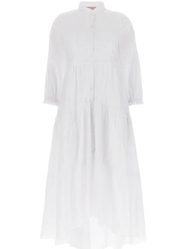 르 트윈스 클레어 모크넥 셔츠 드레스 CLAIRE_BIANCO