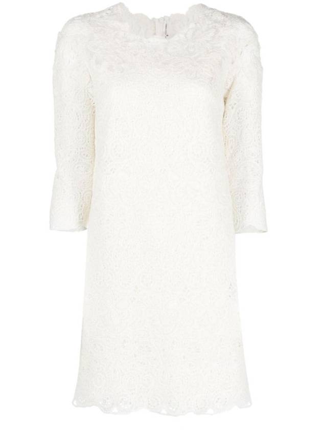 에르마노설비노 여성 WOOL BLEND 숏드레스 원피스 D432Q335BQF14300