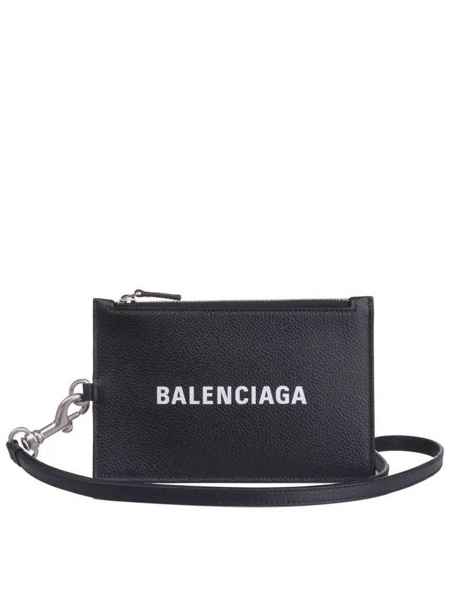 BALENCIAGA 에브리데이 스트랩 카드 지갑 616015 1IZI3 1090