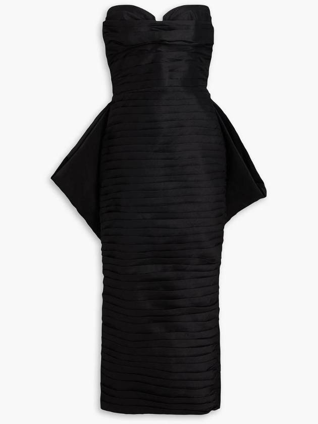 NB07 RACHEL GILBERT 여성 원피스 Marji strapless bow detailed pleated woven midi dress 1647597353510712