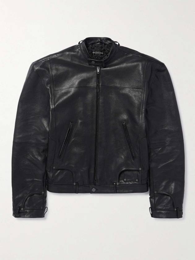 발렌시아가 남성 가죽 / 스웨이드