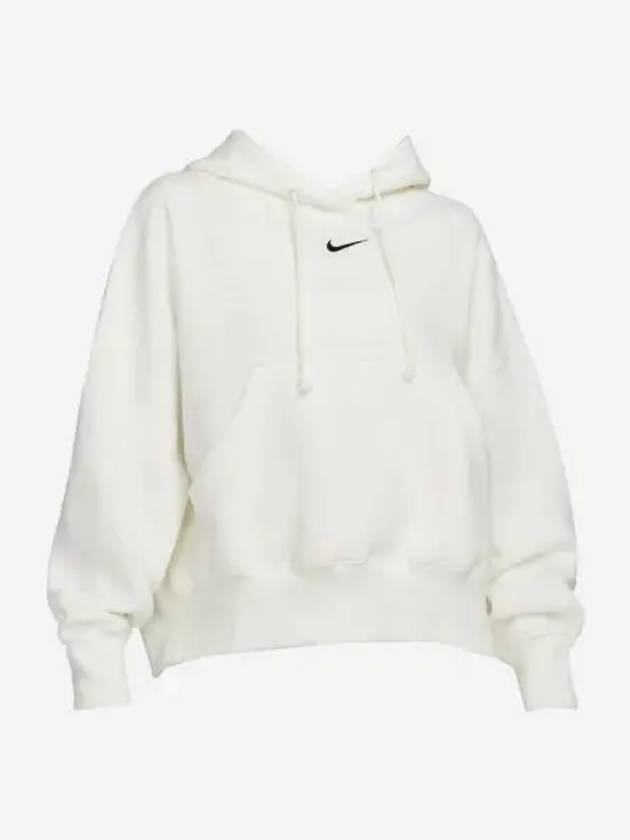 W 나이키 NSW 피닉스 플리스 오버 오버사이즈 풀오버 후드 아시아 W Nike NSW Phoenix Fleece Over Oversized Pullover Hoodie Sail Asia