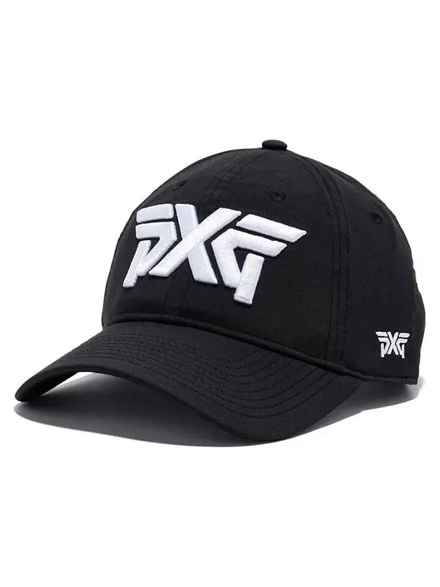 PXG 여성 경량 언스트럭쳐드 로우 크라운 골프 캡모자 블랙