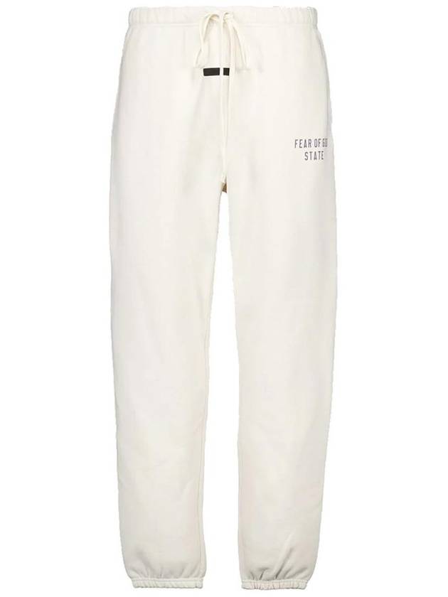 Fear of God Essentials 로고 프린트 트랙 팬츠