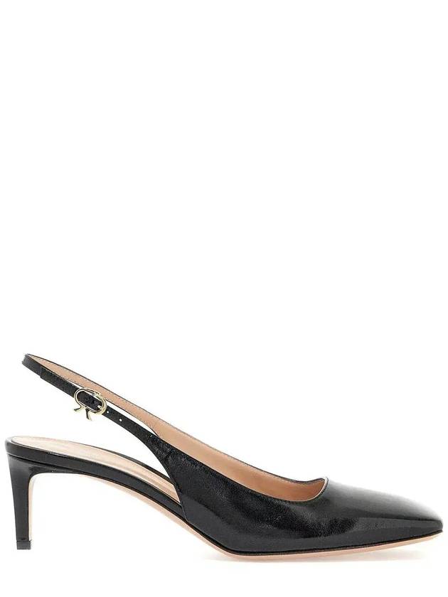 지안비토 로시 스퀘어 토 슬링백 펌프스 G9553955RICNUI_NERO