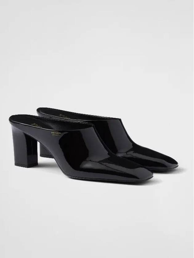 프라다 페이턴트 레더 뮬 1I839N_069_F0002