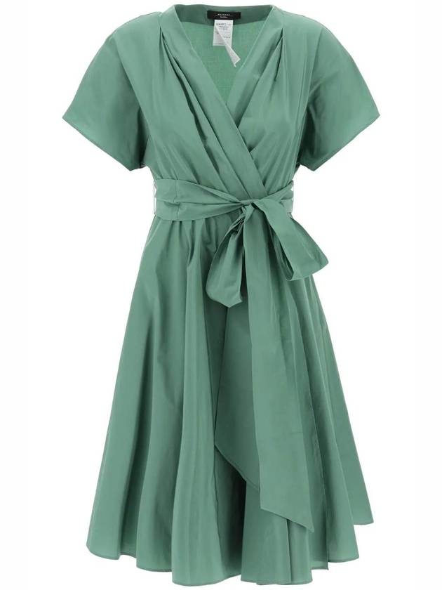N02 위켄드막스마라 여성 원피스 Giambo midi wrap dress with Weekend Max Mara