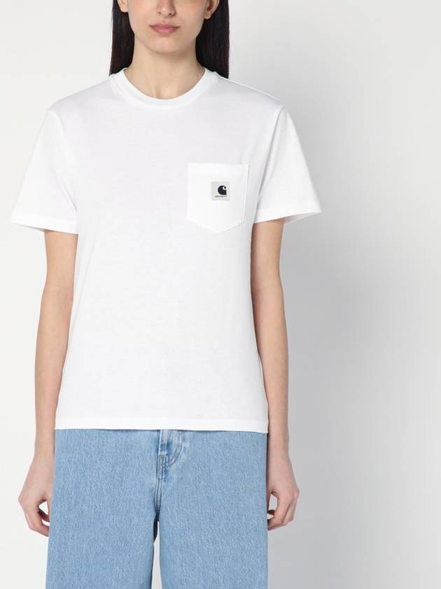 Carhartt WIP White S/S Pocket T-Shirt