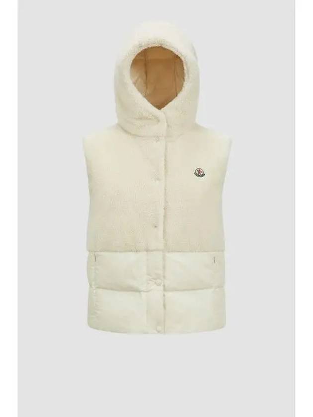 몽클레르 패딩 자켓 슬리브리스 TEDDY FLOY CAPUCHE K10931A0002489ASY034