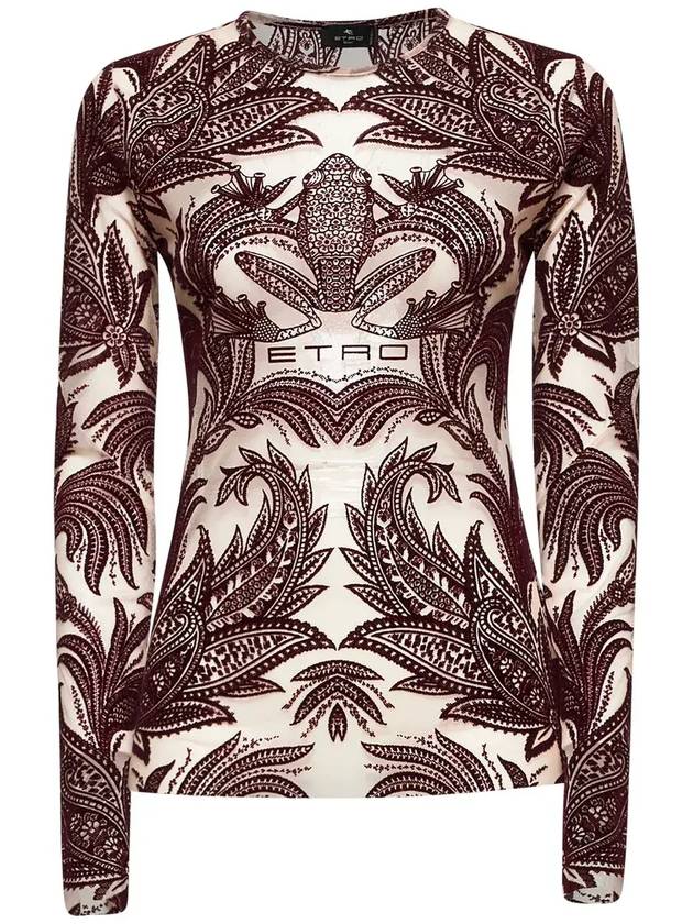 에트로 페이즐리 모티프 탑 WRJA0038AK801_S9000