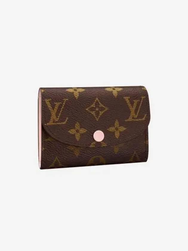 루이비통 로잘리 코인 퍼스 모노그램 로즈 발레린 Louis Vuitton Rosalie Coin Purse Monogram Rose Ballerine